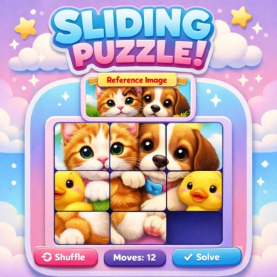 Sliding Puzzle game